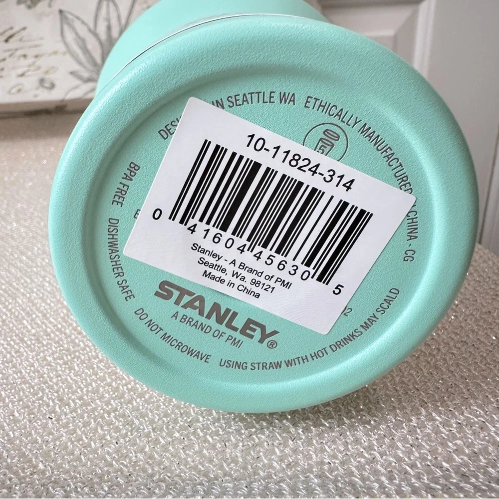 Stanley 40 oz Mint Julep Green Flowstate Quencher H2.0 Insulated Handle Tumbler - Picture 12 of 15